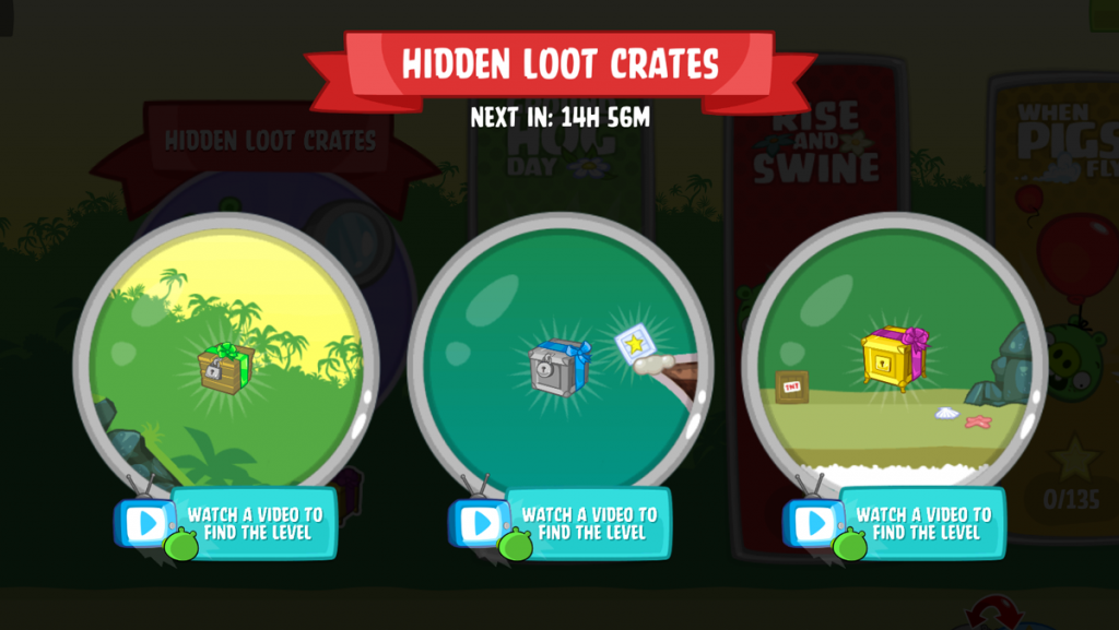 Collect up to three hidden loot crates every day!