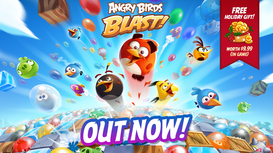 Angry Birds Blast out Now! Claim your free gift!