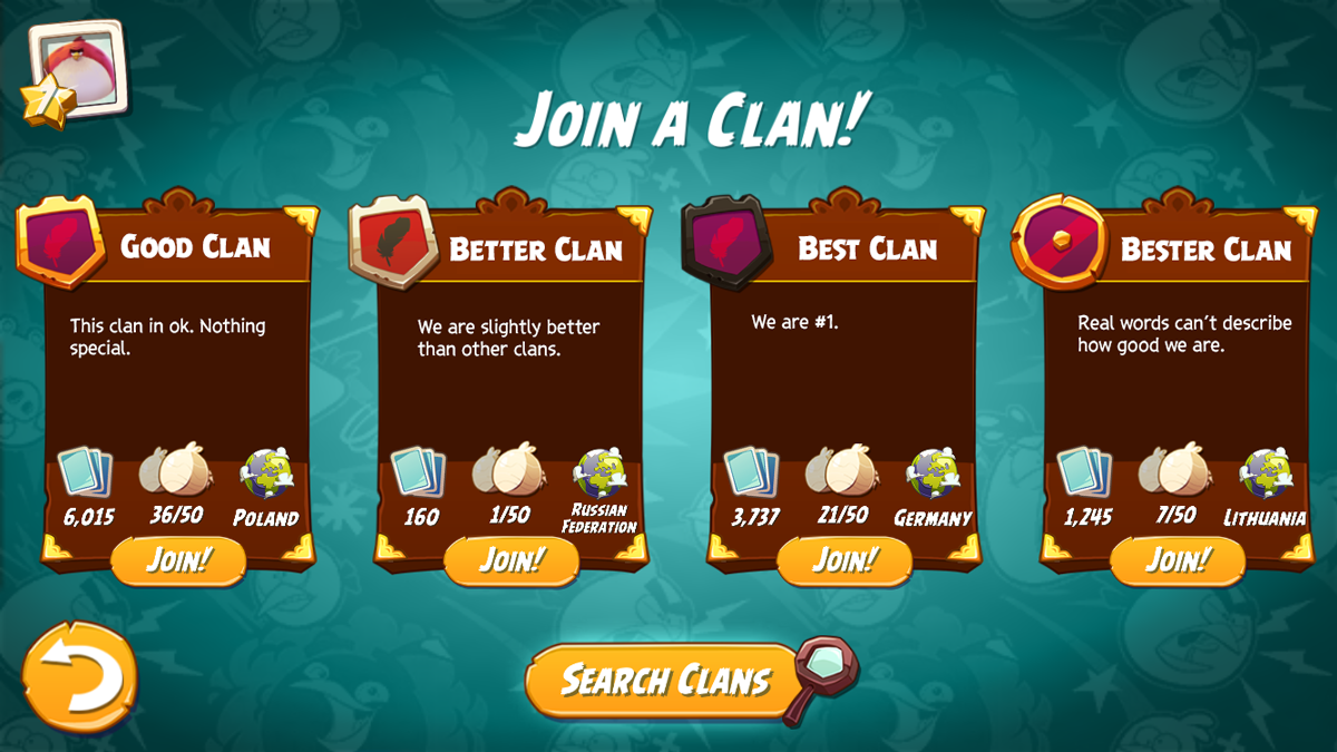 Choose a clan.