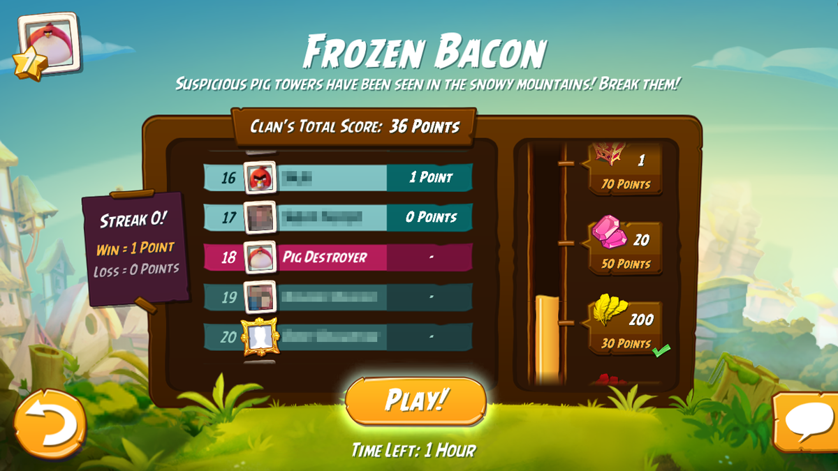 Clan Challenge time!